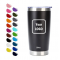 Custom logo 20oz multi-color stainless steel double wall vacuum insulation sports travel mug Tumbler