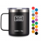 Custom Logo Double Wall 304 Stainless Steel Camping Beer Thermal Vacuum Coffee Mug With Handle