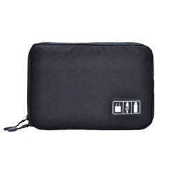 1pc Travel Electronics Cable Organizer Bag Portable Storage Case for Mobile Phone Hard Drive Cords USB Cables Charger Organizer